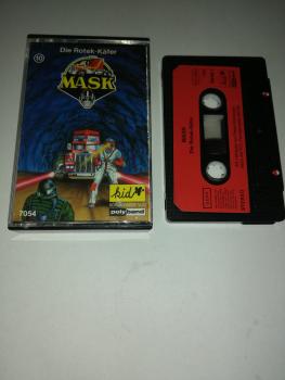 MASK Folge 10 Die Rotek-Käfer Schwarz mit Roten Aufkleber PB 7054 Polyband(Innencover beschrieben)